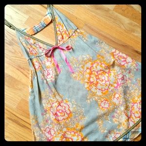 Free People cotton slip dress